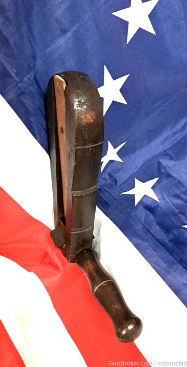  Civil War battle rattle, naval,Wooden-img-5