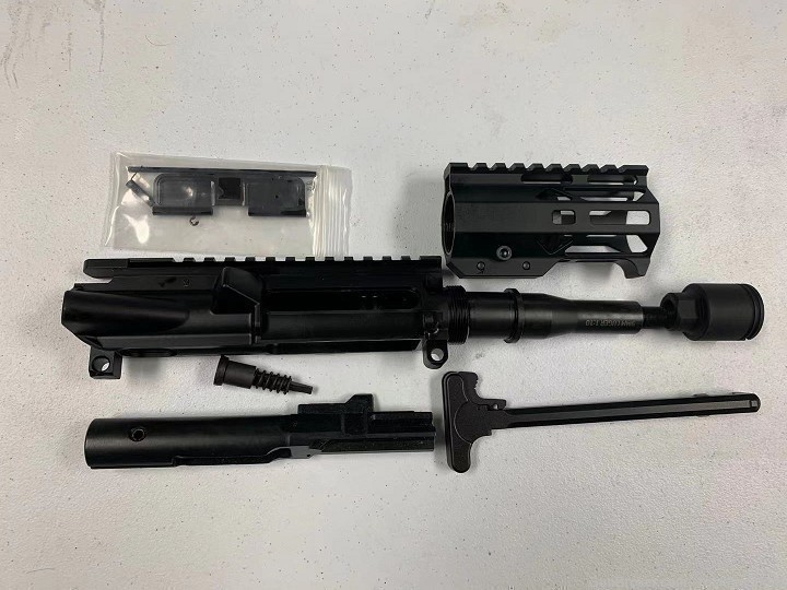 AR15 9 mm 4.5 inch Upper build Parts kit -img-0