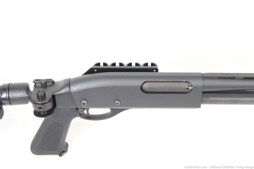 Excellent Remington 870 Pump 20 Gauge Home Defense Folding Stock Shotgun-img-12
