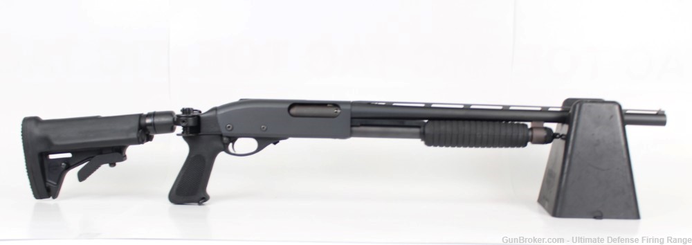 Excellent Remington 870 Pump 20 Gauge Home Defense Folding Stock Shotgun-img-0