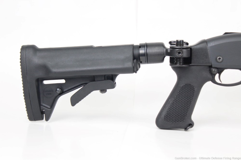 Excellent Remington 870 Pump 20 Gauge Home Defense Folding Stock Shotgun-img-4