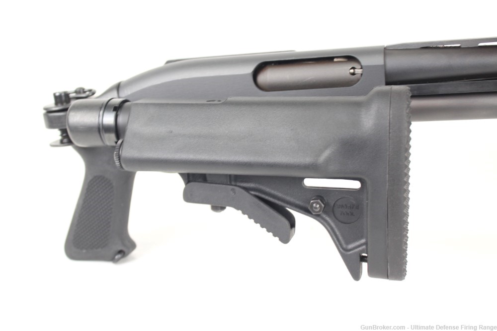 Excellent Remington 870 Pump 20 Gauge Home Defense Folding Stock Shotgun-img-17