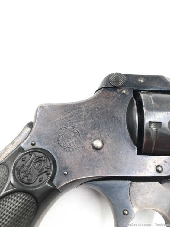 Smith and Wesson S&W Safety Hammerless "Lemon Squeezer" 32s&w revolver     -img-4