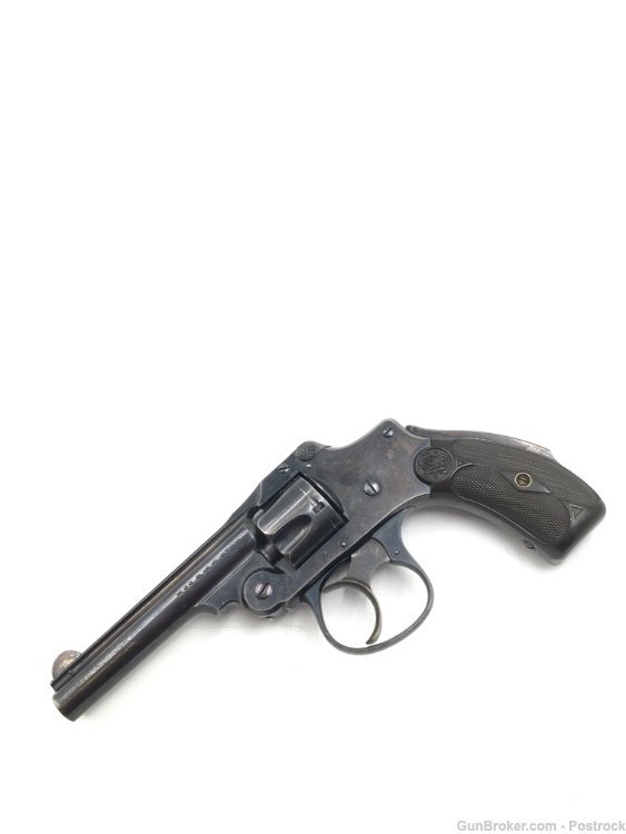 Smith and Wesson S&W Safety Hammerless "Lemon Squeezer" 32s&w revolver     -img-1