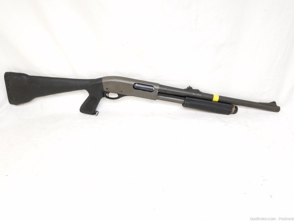 Remington 870 Police Magnum 12 Gauge Shotgun w/ Choate Tool Corp Stock-img-3