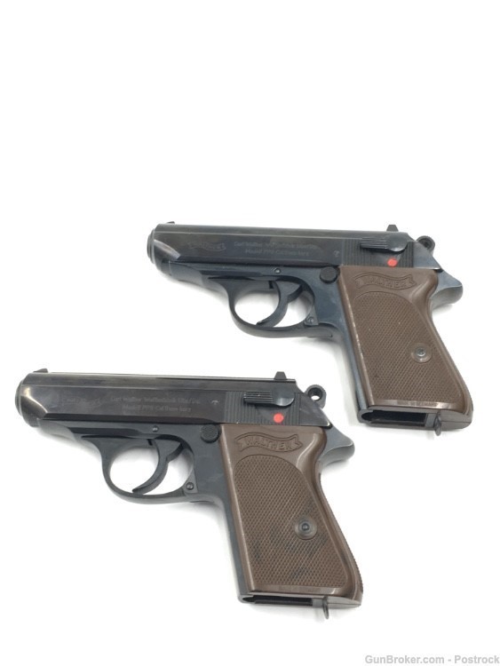Walther PPK 380acp Rare Pair Consecutive Serial Numbers Made 1968 like New -img-4