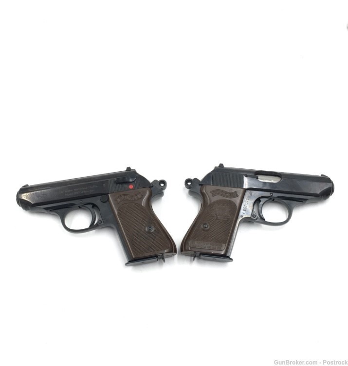Walther PPK 380acp Rare Pair Consecutive Serial Numbers Made 1968 like New -img-22
