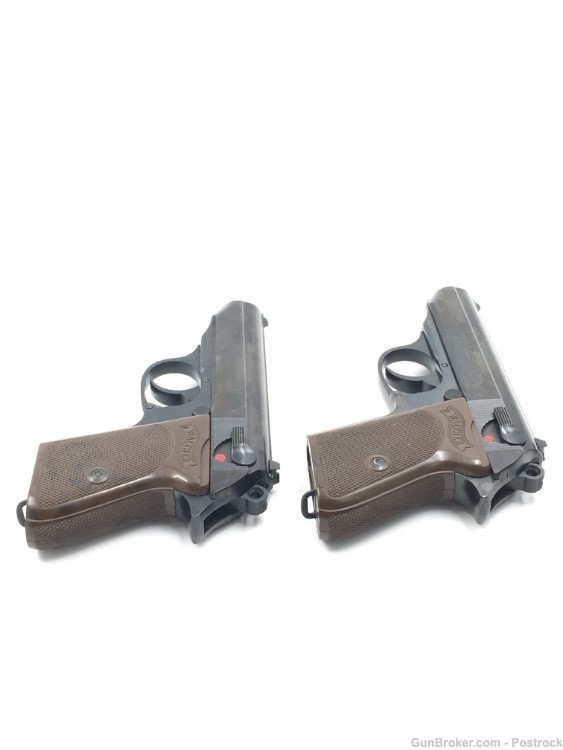 Walther PPK 380acp Rare Pair Consecutive Serial Numbers Made 1968 like New -img-7