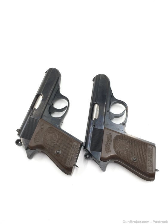 Walther PPK 380acp Rare Pair Consecutive Serial Numbers Made 1968 like New -img-1