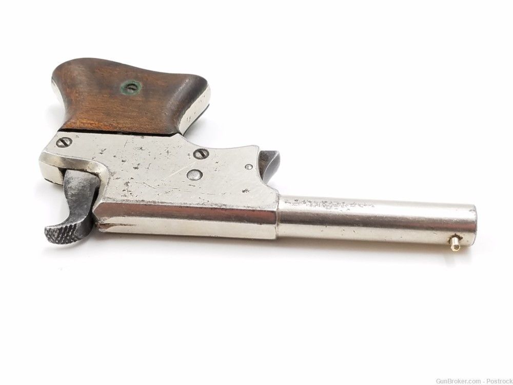 Remington Vest Pocket Saw Handle 22 short Single Shot Pistol Nickel Finish -img-2