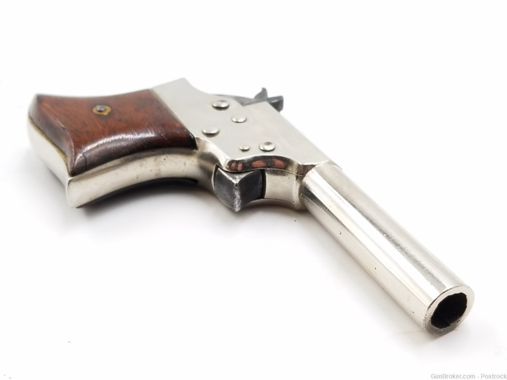 Remington Vest Pocket Saw Handle 41cal Single Shot Pistol Nickel Finish-img-8