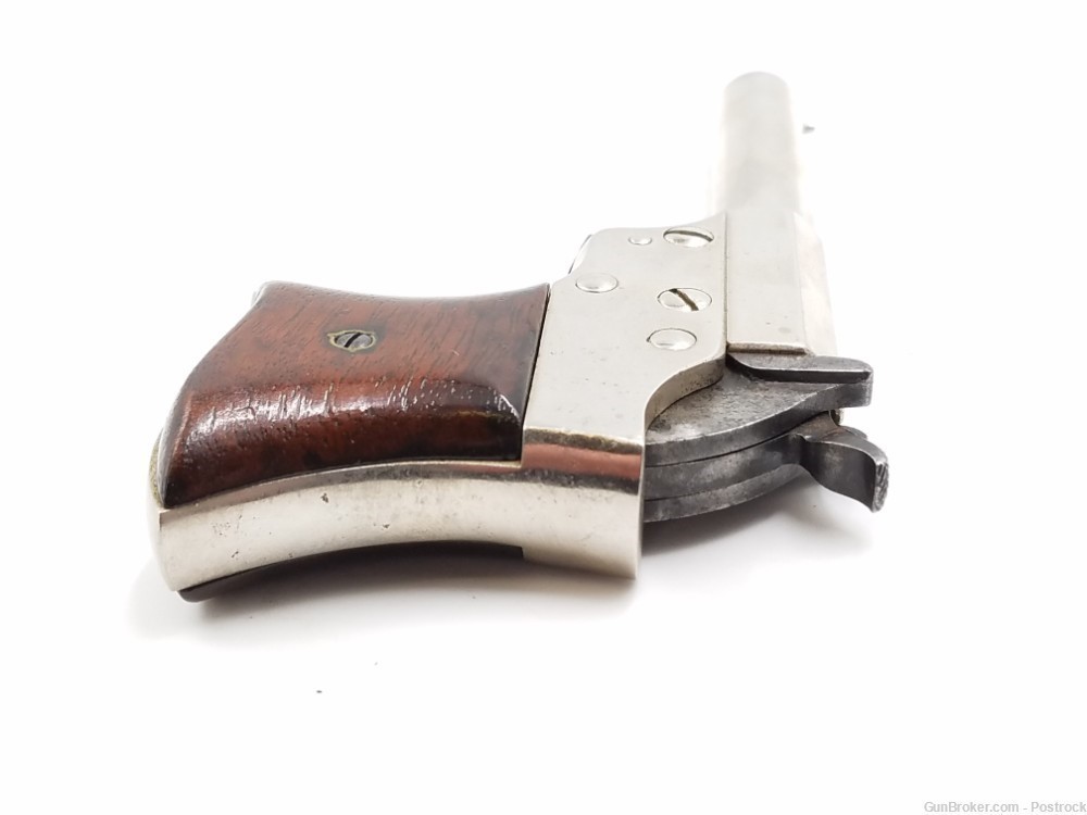 Remington Vest Pocket Saw Handle 41cal Single Shot Pistol Nickel Finish-img-15