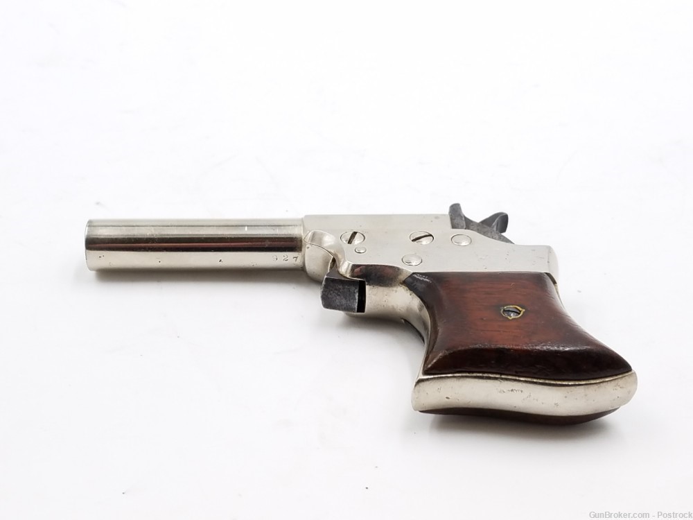 Remington Vest Pocket Saw Handle 41cal Single Shot Pistol Nickel Finish-img-5