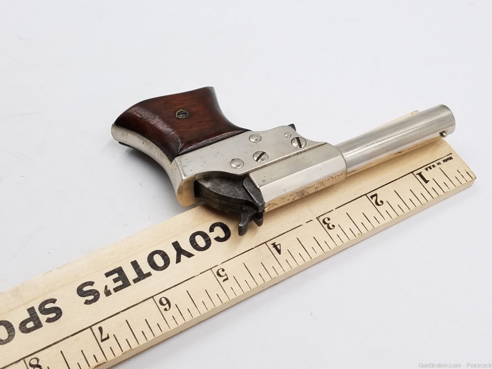 Remington Vest Pocket Saw Handle 41cal Single Shot Pistol Nickel Finish-img-9