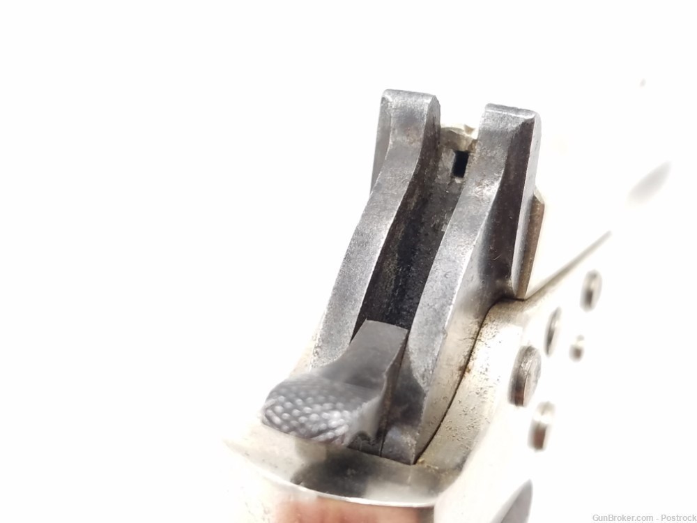 Remington Vest Pocket Saw Handle 41cal Single Shot Pistol Nickel Finish-img-7