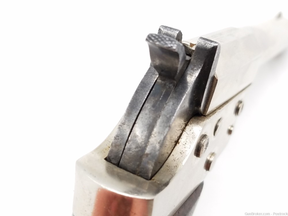 Remington Vest Pocket Saw Handle 41cal Single Shot Pistol Nickel Finish-img-3