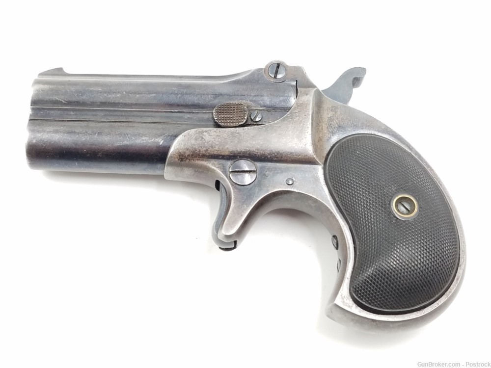 Remington model 95 Double Derringer 41 rimfire short w/ Blued Finish-img-2
