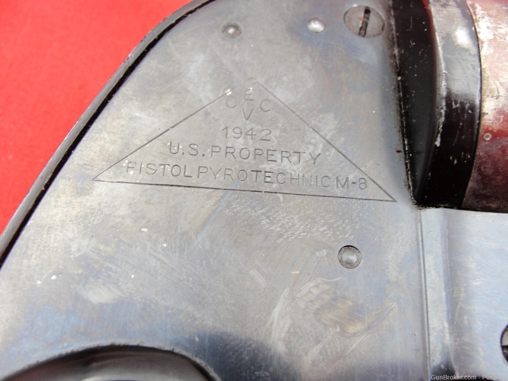 WW2 USA M8 ECCV 1942 37 mm flare pistol-img-2