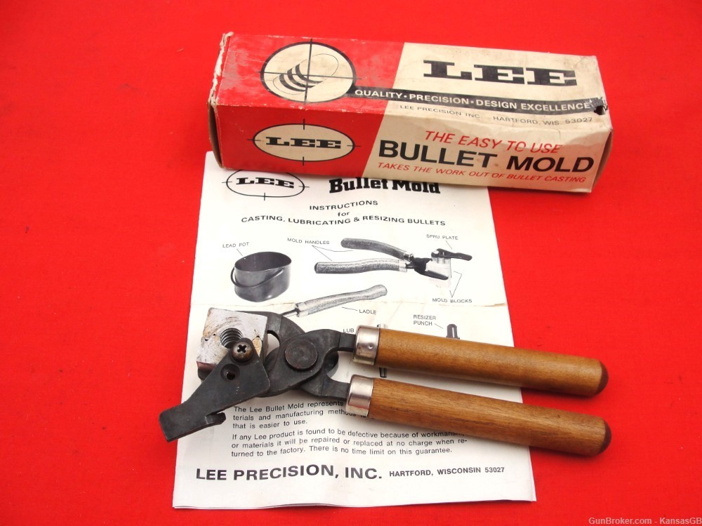 Lee 429 255 SWC gas check SC bullet mould-img-0