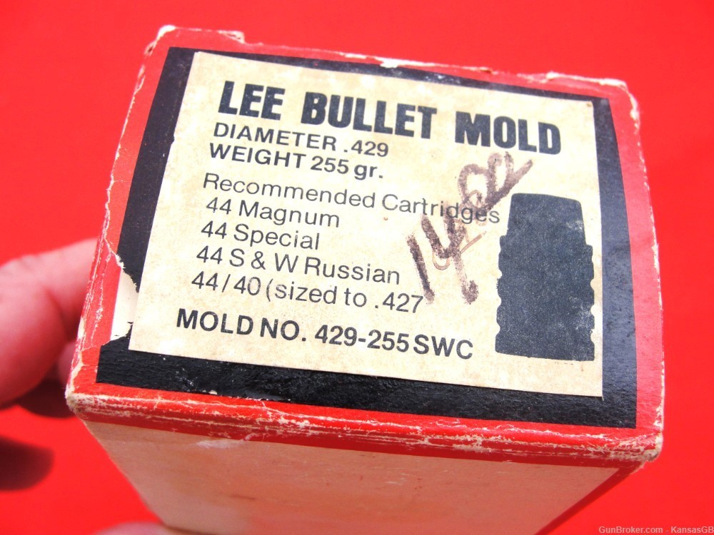 Lee 429 255 SWC gas check SC bullet mould-img-8
