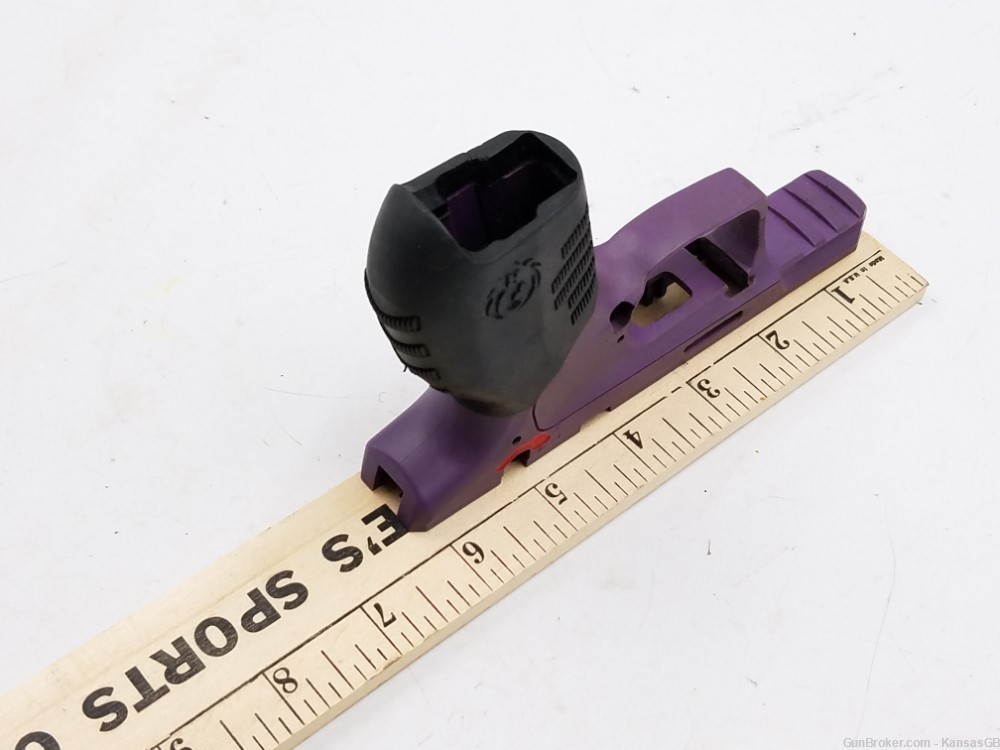 Ruger SR22P 22lr Pistol Part: Grip Frame w/ Grip (Purple & Black)-img-4
