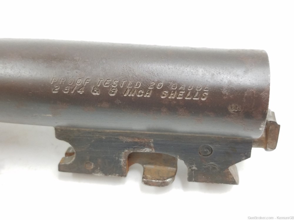 Stevens Model 940C 20ga Shotgun parts: Barrel cut at 13.5 inches-img-12