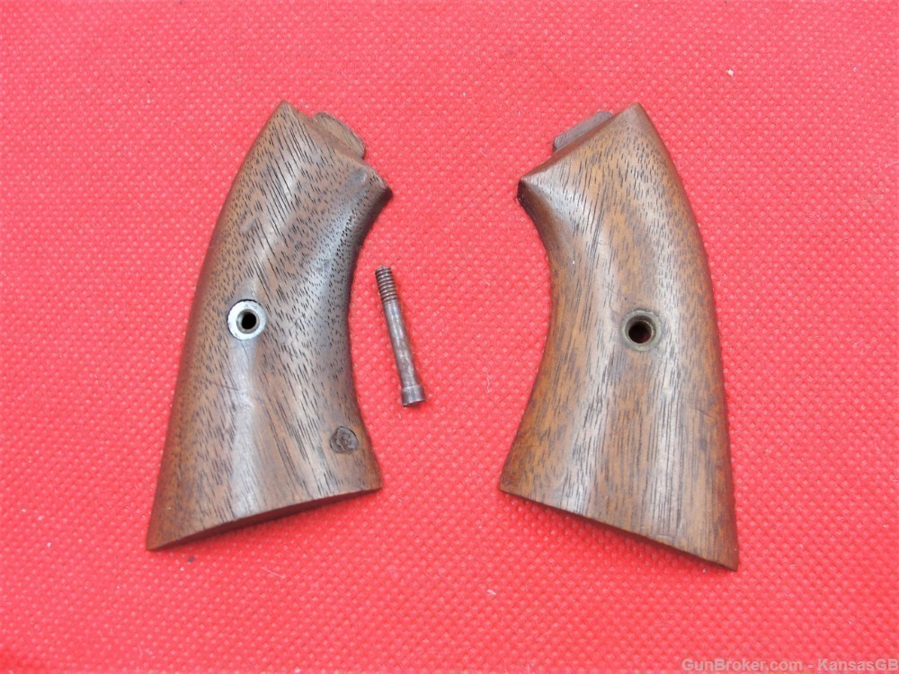 Standard tool walnut grips with screw-img-1