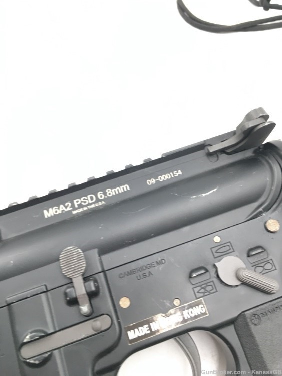 Two LWRC M6 A2 6.8mm SPC M6 Air Soft Rifles -img-14