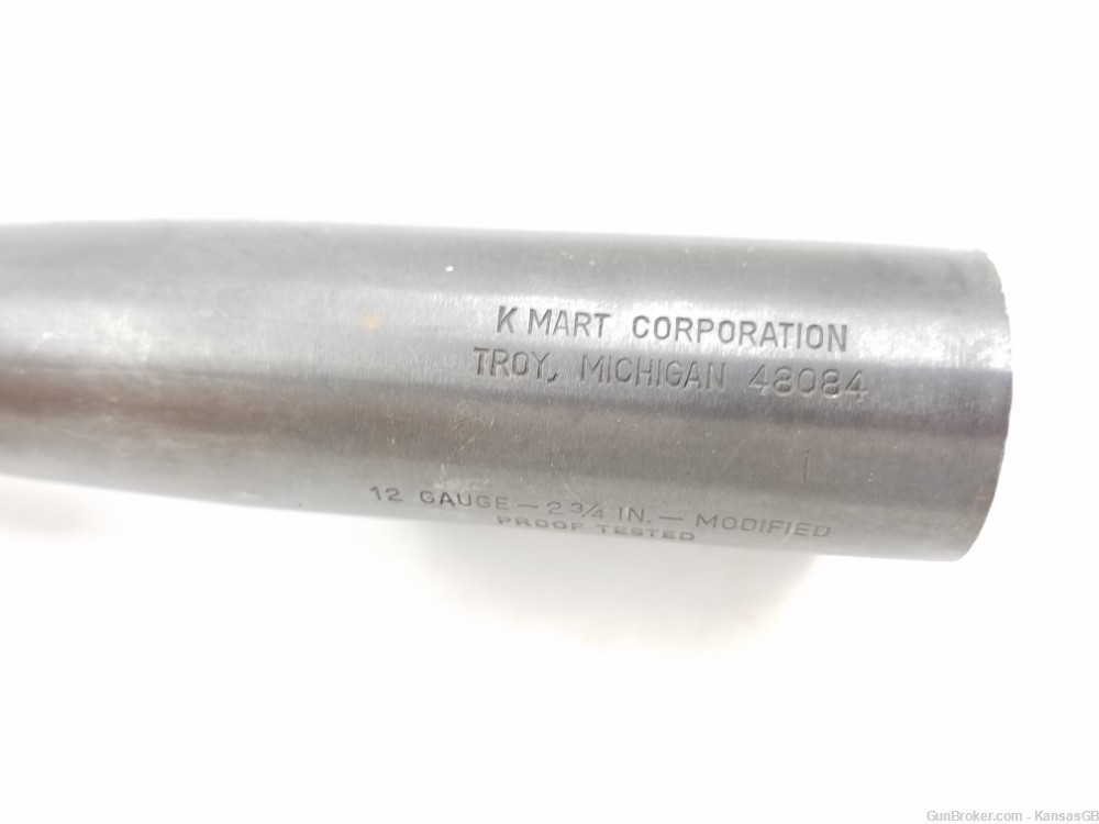 K Mart model 151 12GA Shotgun Barrel cut to 13.25 inches-img-11