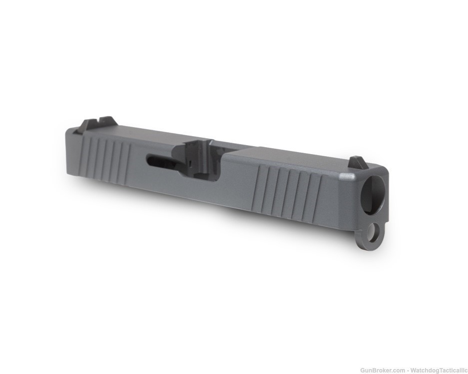 Bare/Stripped Grey Slide For Gen 3 Glock 19-img-0