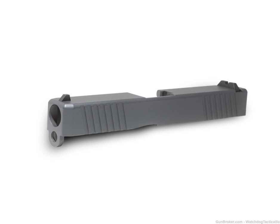 Bare/Stripped Grey Slide For Gen 3 Glock 19-img-1