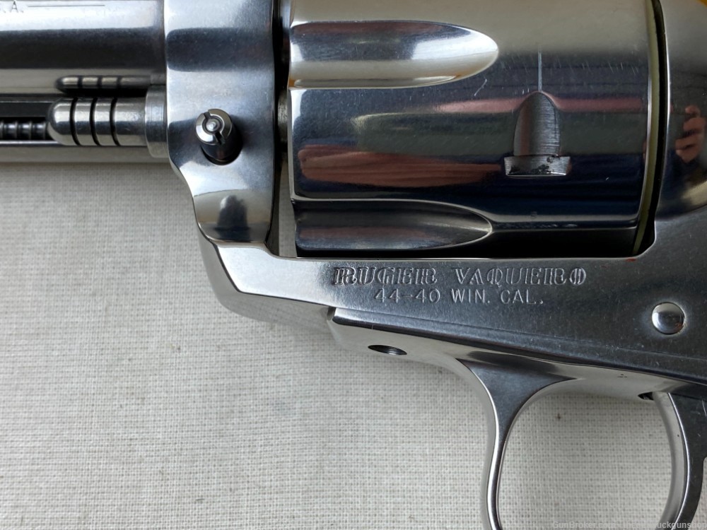 Ruger Vaquero 44-40 Win 4.62" Stainless -img-9
