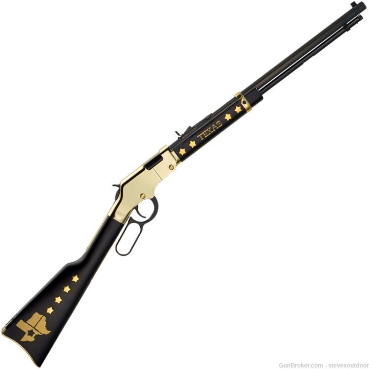 Henry Golden Boy Texas Tribute Edition  .22 S/L/LR Lever Rifle - NEW-img-0