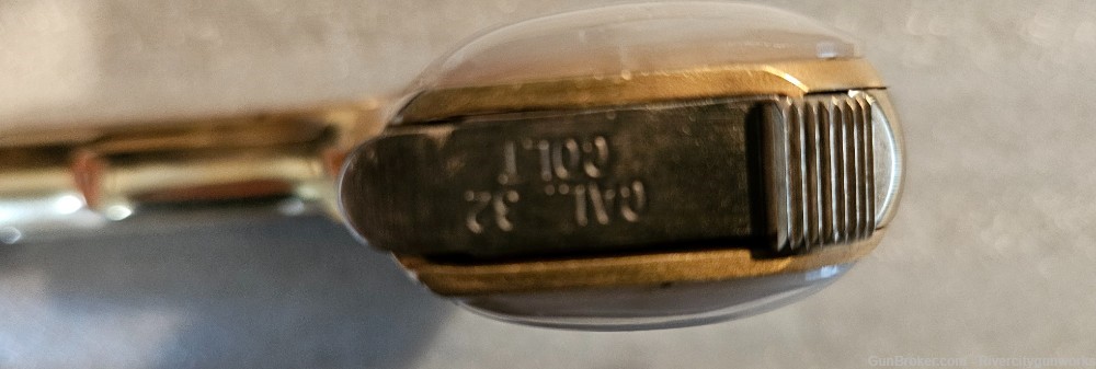 Colt 1903 Pocket Hammerless Engraved - Gold Color Engraved-img-5