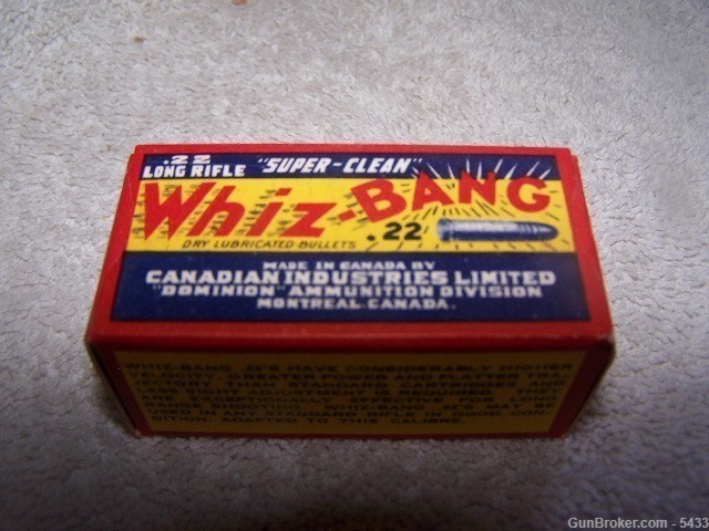 CIIL Canadian Whiz Bang 22 LONG RIFLE Scarce-img-0