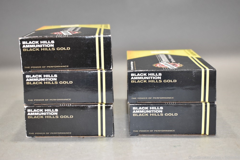 5 Boxes 100 Rds Black Hills Gold 270 Winchester 130G Hornady GMX Ammunition-img-4