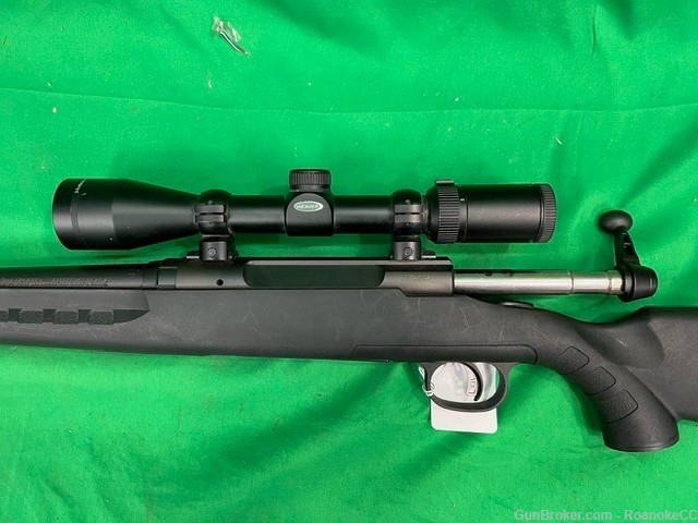 Savage Axis 30/08 Rifle .30-06 Caliber with Black Weaver W689368 Scope -img-4