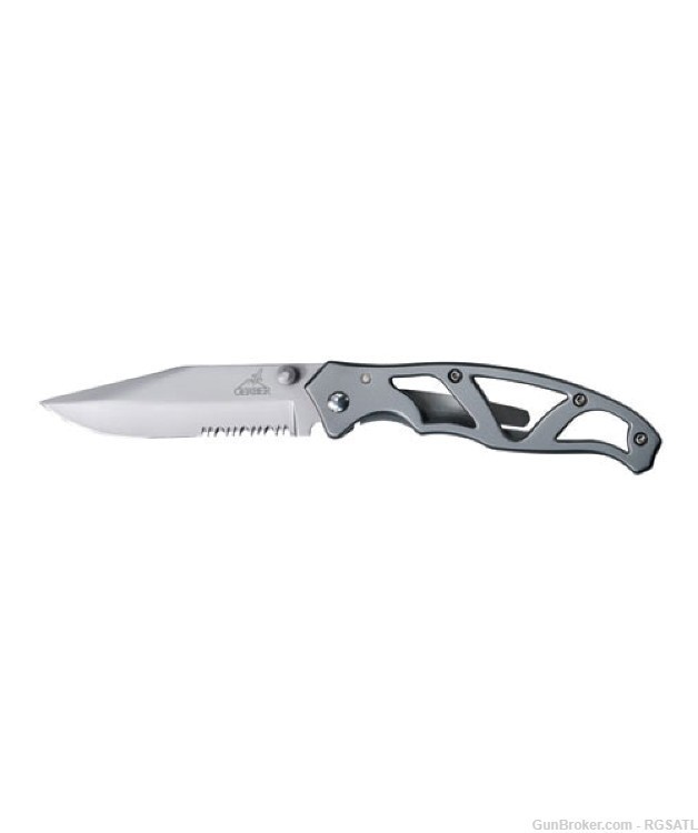 Gerber Blades 22-48443 Paraframe I Stainless, Serrated-img-0