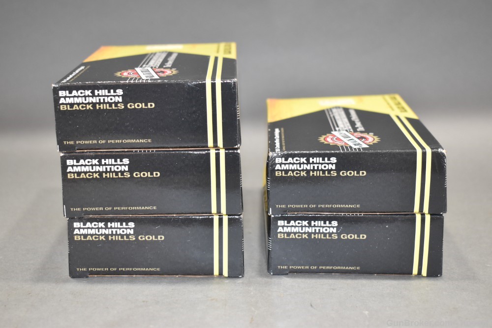 5 Boxes 100 Rds Black Hills Gold 270 Winchester 130 G Barnes TSX Ammunition-img-4