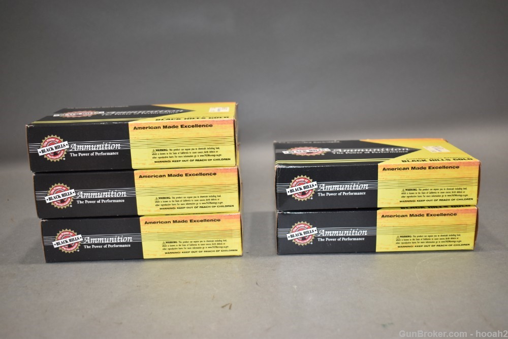 5 Boxes 100 Rds Black Hills Gold 270 Winchester 130 G Barnes TSX Ammunition-img-3