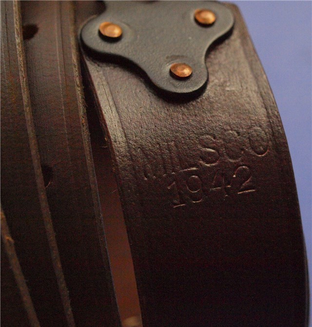 Take your pick-WWI or WW2 style M1907 sling repro CHOOSE MKG.-img-69
