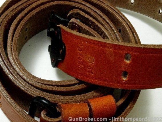 Take your pick-WWI or WW2 style M1907 sling repro CHOOSE MKG.-img-90