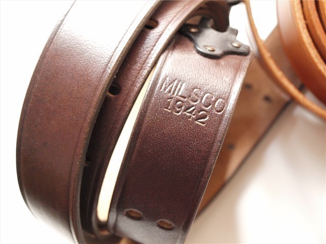 Take your pick-WWI or WW2 style M1907 sling repro CHOOSE MKG.-img-49