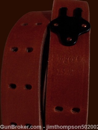 WWI/WW2, RIA 1918, KERR 1917, etc.,  replica Leather sling brass-img-27