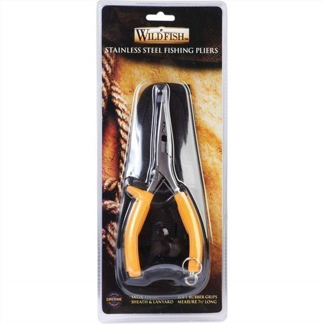 Wild Fish™ Stainless Steel Fishing Pliers WFFP-img-1