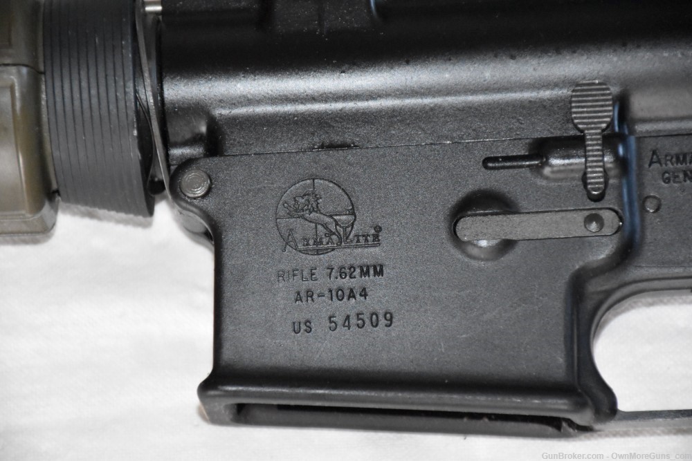 ArmaLite AR-10A4, New, 7.62/308, 1:10 twist 16” barrel, Xtra Upper PKG! NR!-img-8