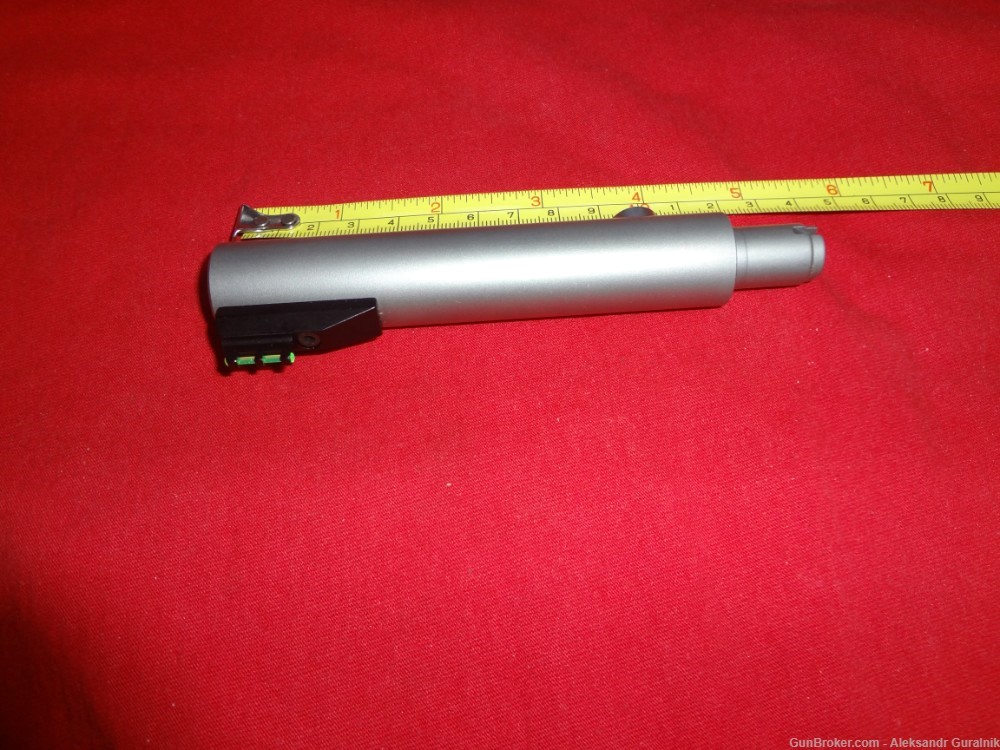 S&W-22 Victory factory pistol barre assembly w/fiber optic never fired-img-6