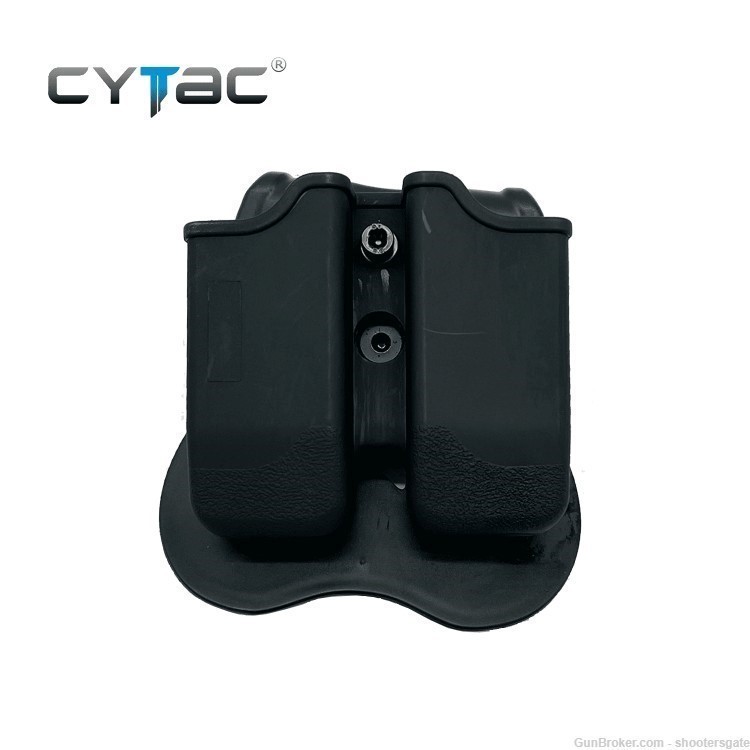 CYTAC Dual / Double Magazine Pouch with Roto Paddle,P2, SHOOTERSGATE-img-0