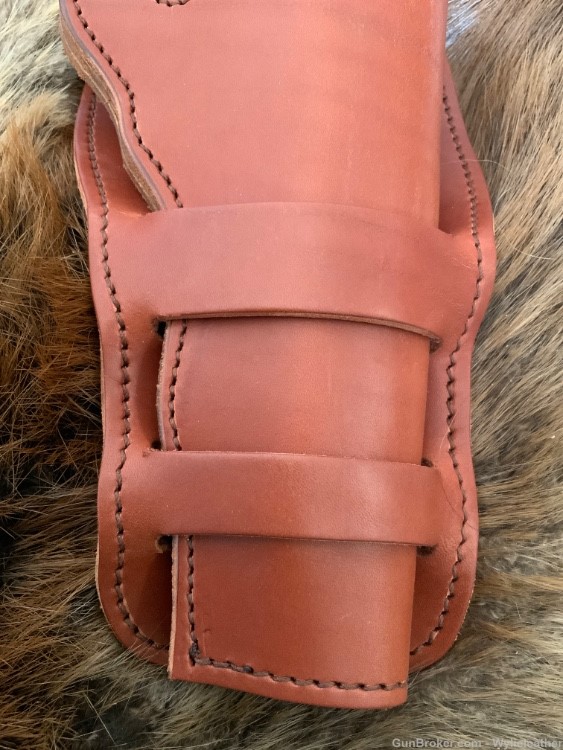 Ruger Single Six Series holster, fully lined leather, Up to 5 1/2” barrel-img-7