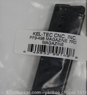 KEL TEC PF9  9mm Magazine 7Rd New Factory Kel-Tec PF9 Magazine-img-0